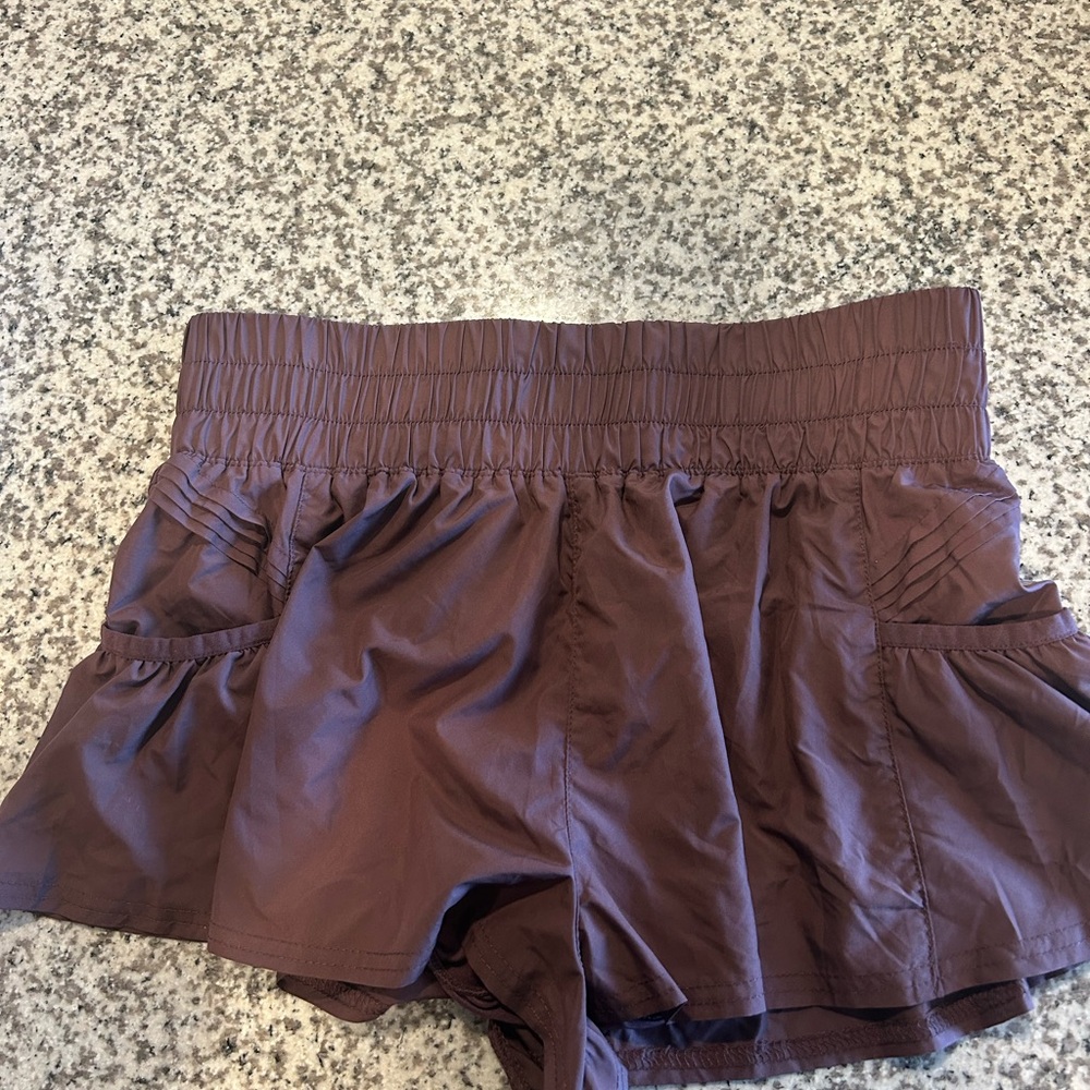 FP Movement by Free People High Waist Purple Shorts